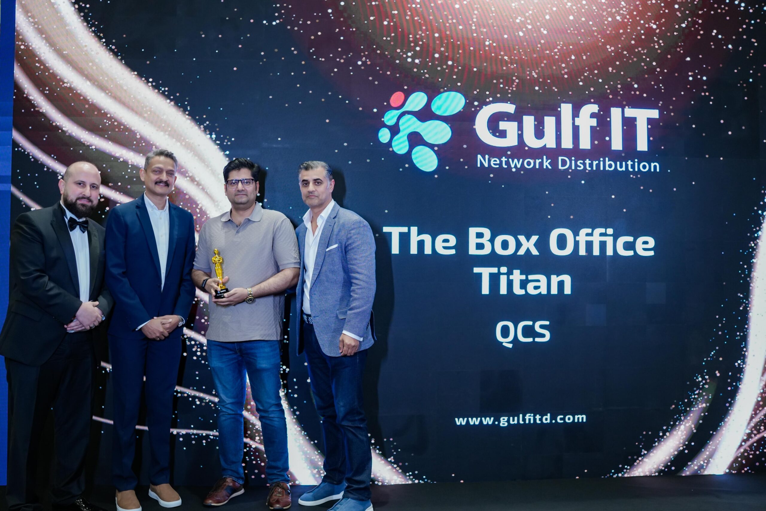 QCS Wins The Box Office Titan Award